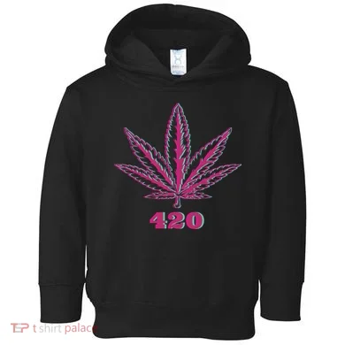 420 Leaf Toddler Hoodie