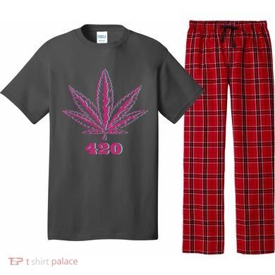 420 Leaf Pajama Set