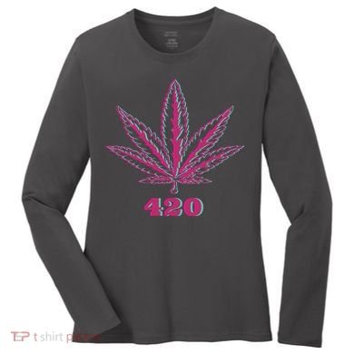 420 Leaf Women's Long Sleeve Shirt