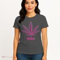 420 Leaf Women's T-Shirt thumb 4