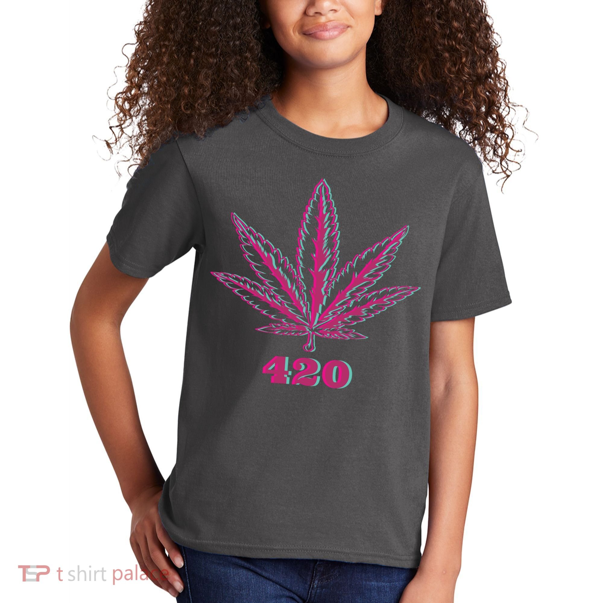 420 Leaf Kids T-Shirt