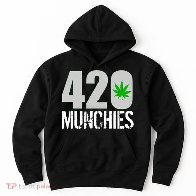 420 Munchies Weed Leaf Hoodie