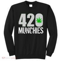 420 Munchies Weed Leaf Sweatshirt thumb 0