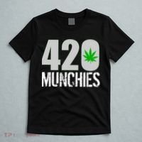 420 Munchies Weed Leaf T-Shirt thumb 5