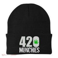 420 Munchies Weed Leaf Beanie thumb 0