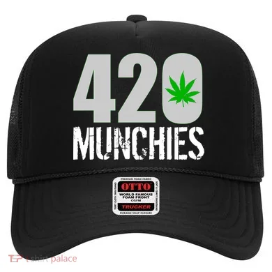 420 Munchies Weed Leaf Hat