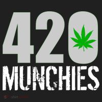 420 Munchies Weed Leaf Golf Towel thumb 3