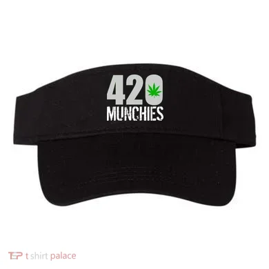 420 Munchies Weed Leaf Visor