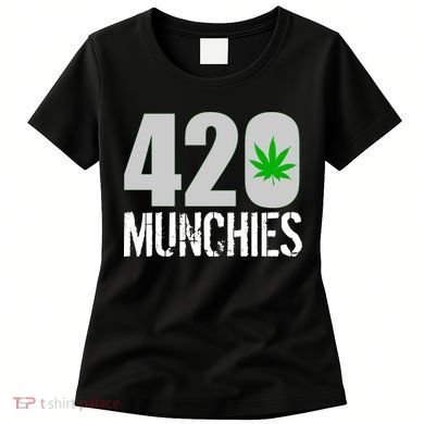 420 Munchies Weed Leaf Women's T-Shirt