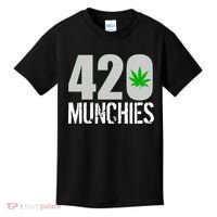 420 Munchies Weed Leaf Kids T-Shirt thumb 0