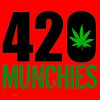 420 Munchies Weed Leaf Santa Hat thumb 1
