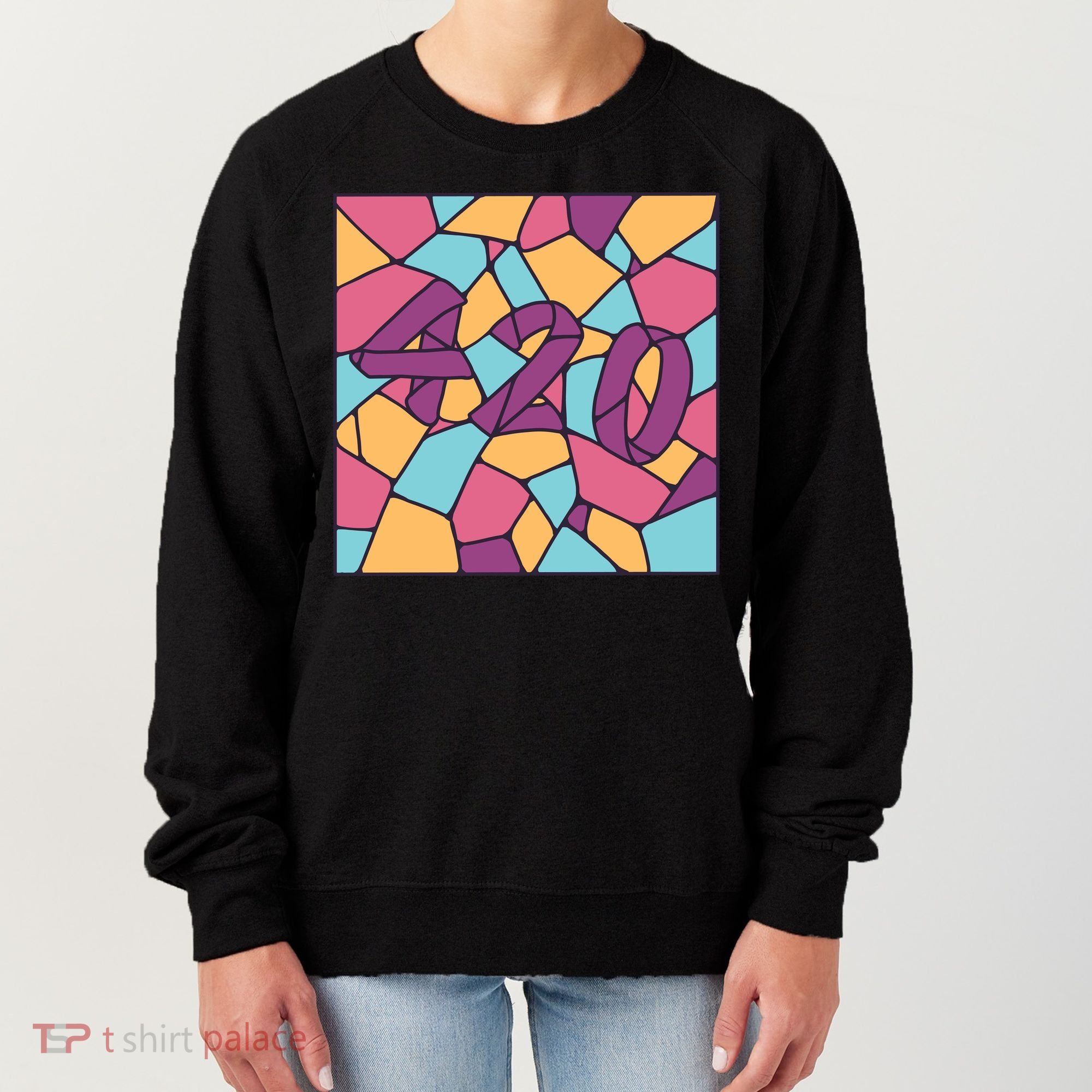 420 Stained Glass Women's Sweatshirt