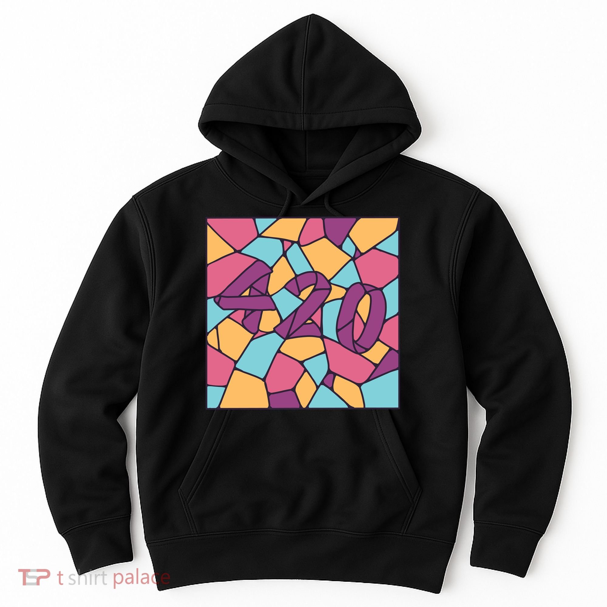 420 Stained Glass Hoodie