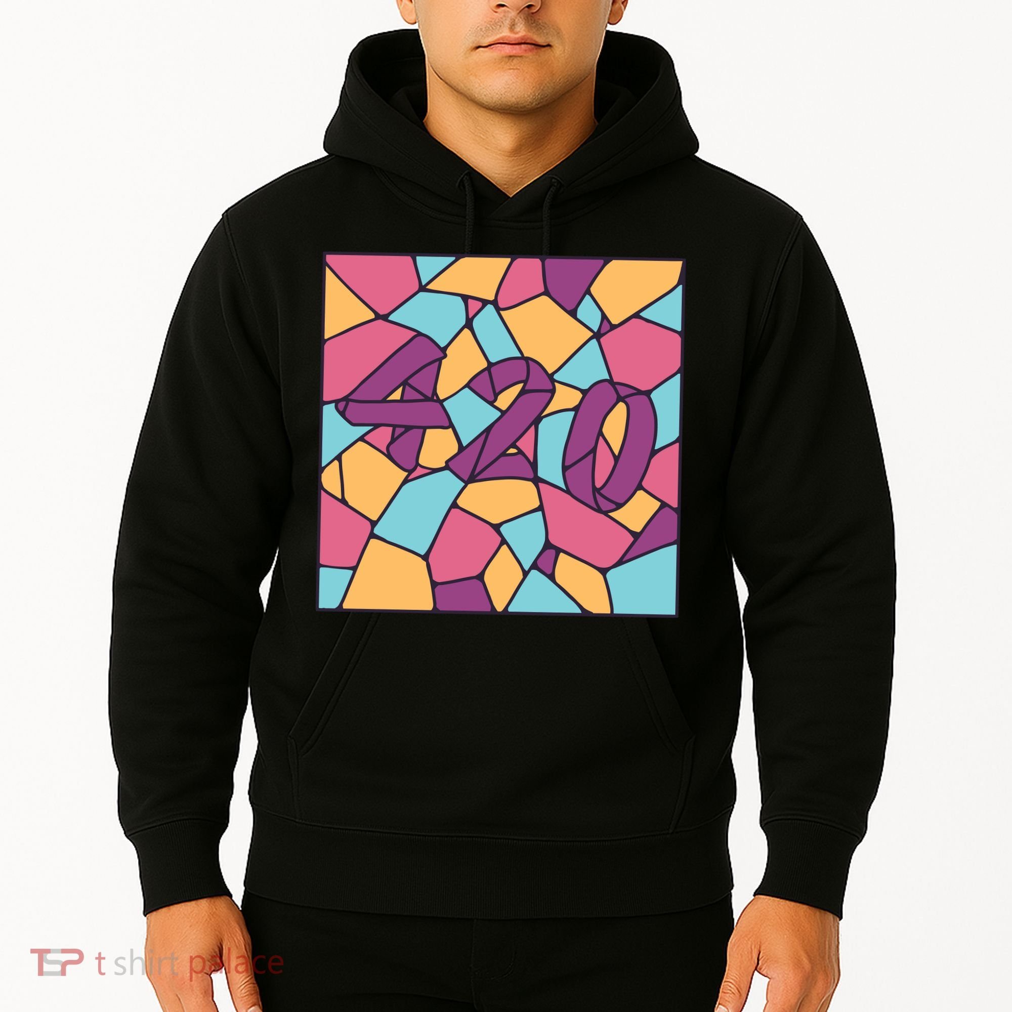 420 Stained Glass Hoodie