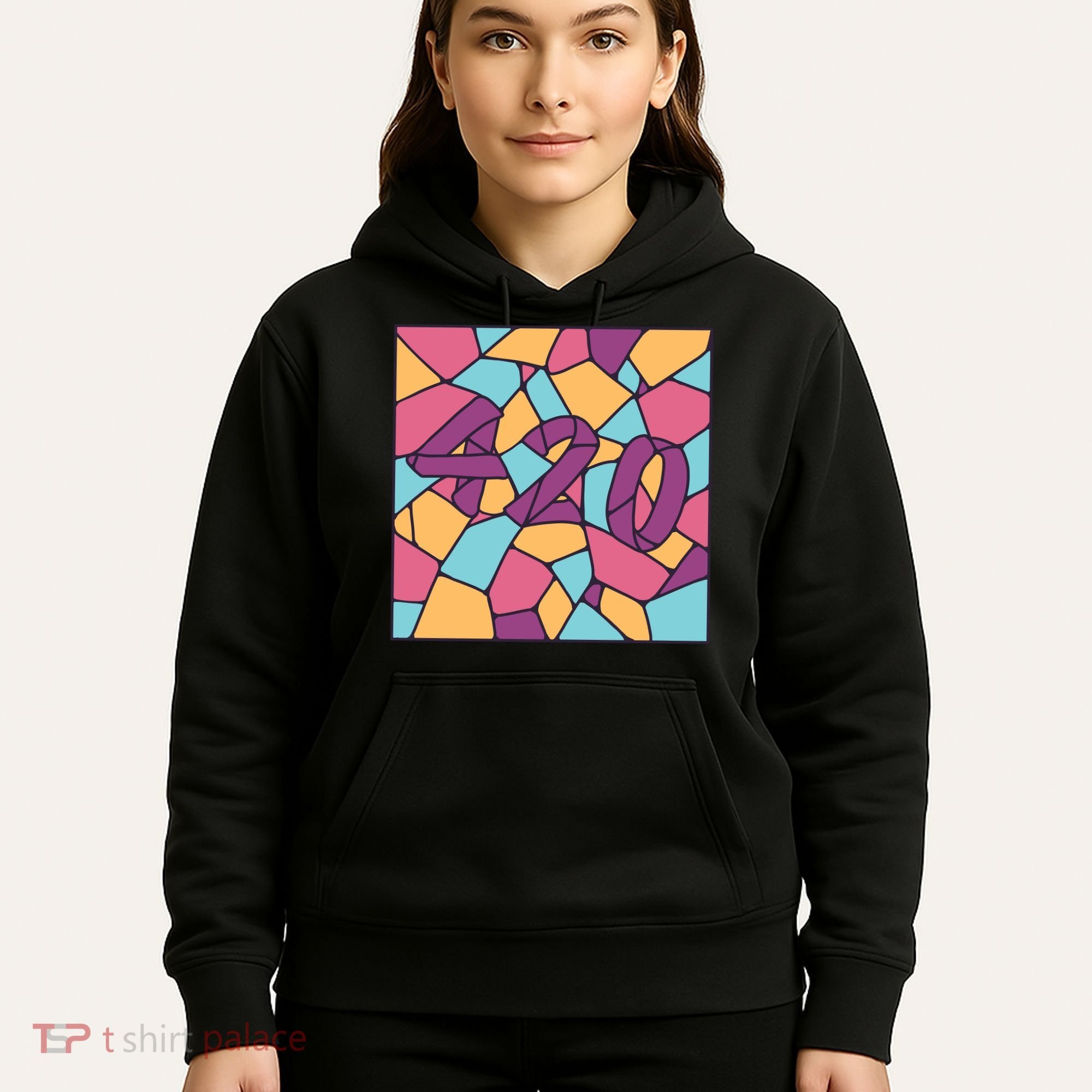 420 Stained Glass Hoodie