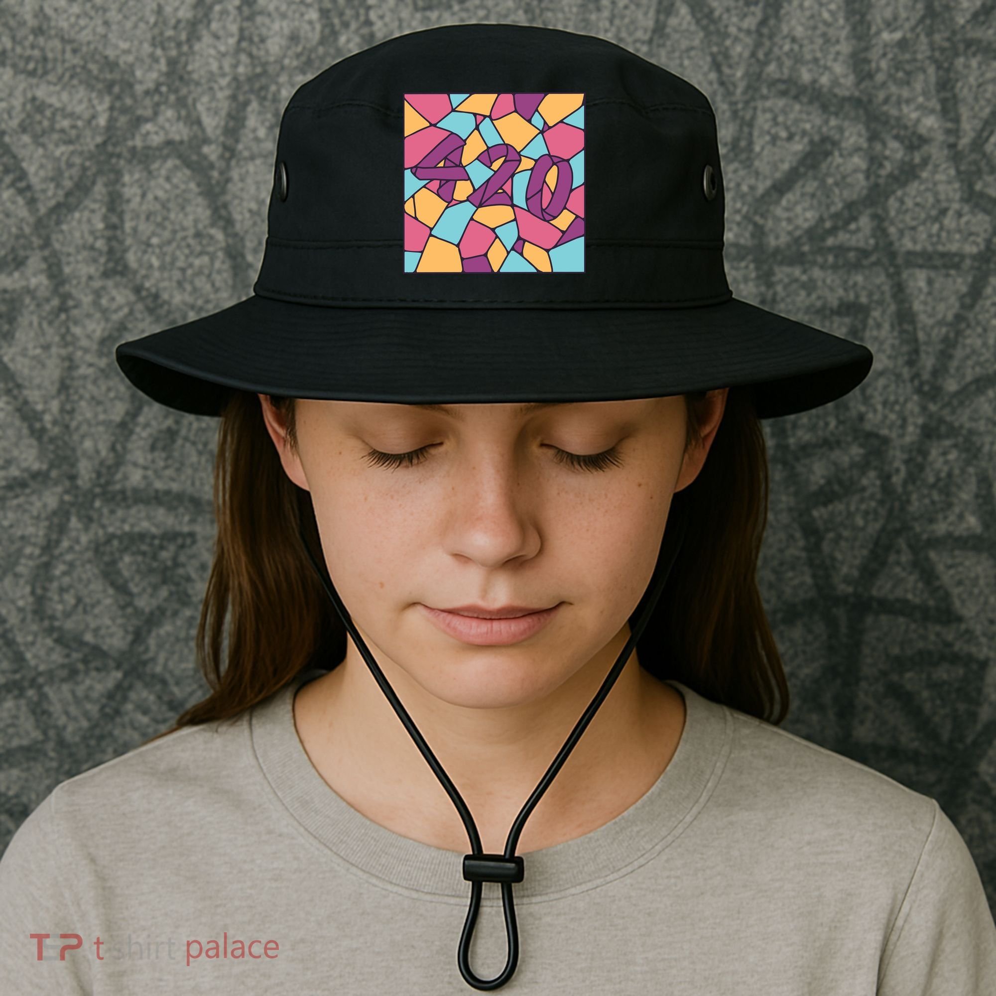 420 Stained Glass Bucket Hat