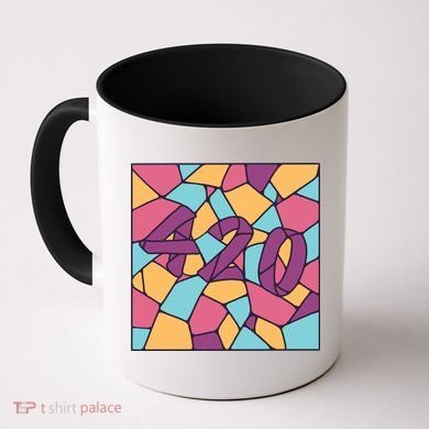 420 Stained Glass Coffee Mug