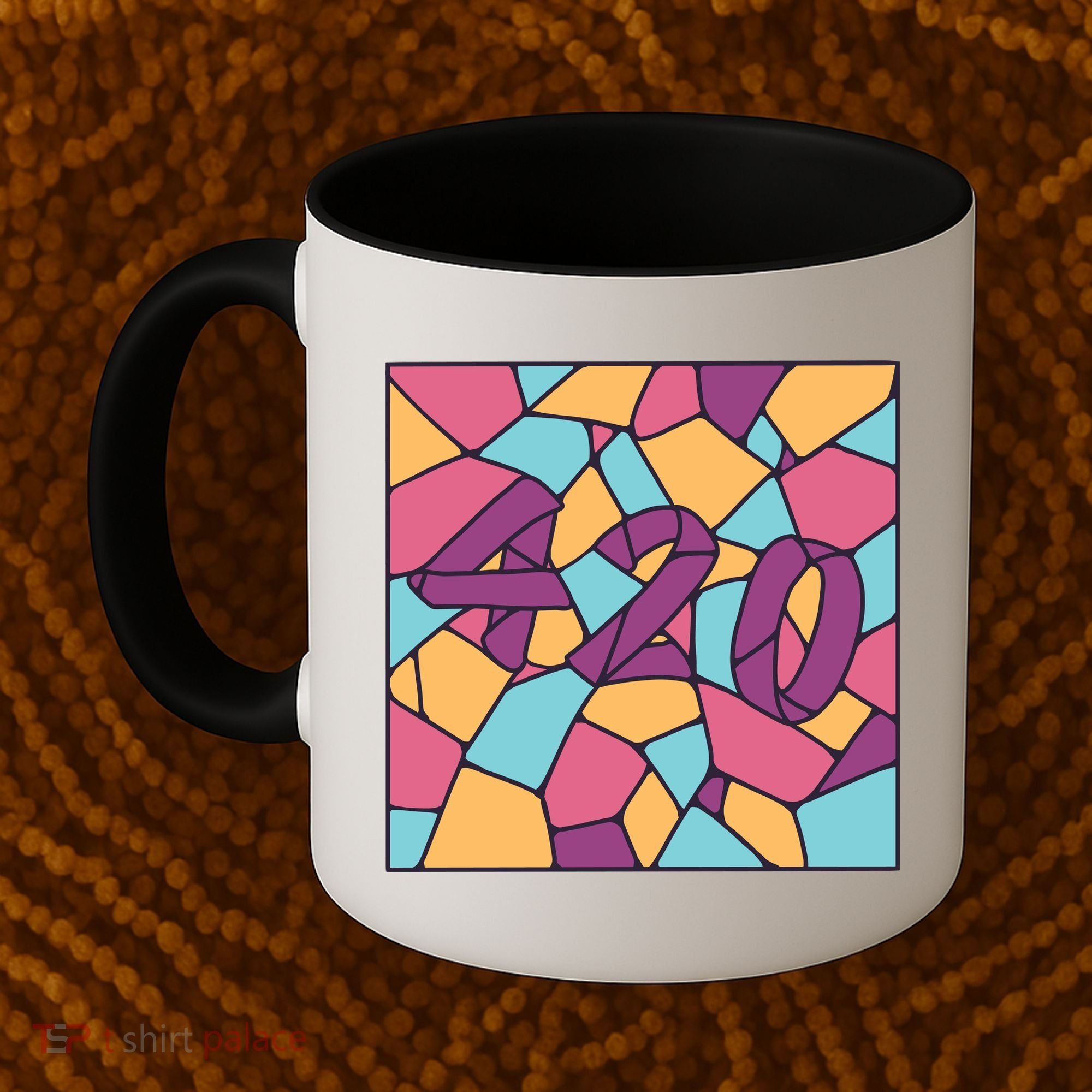 420 Stained Glass Coffee Mug