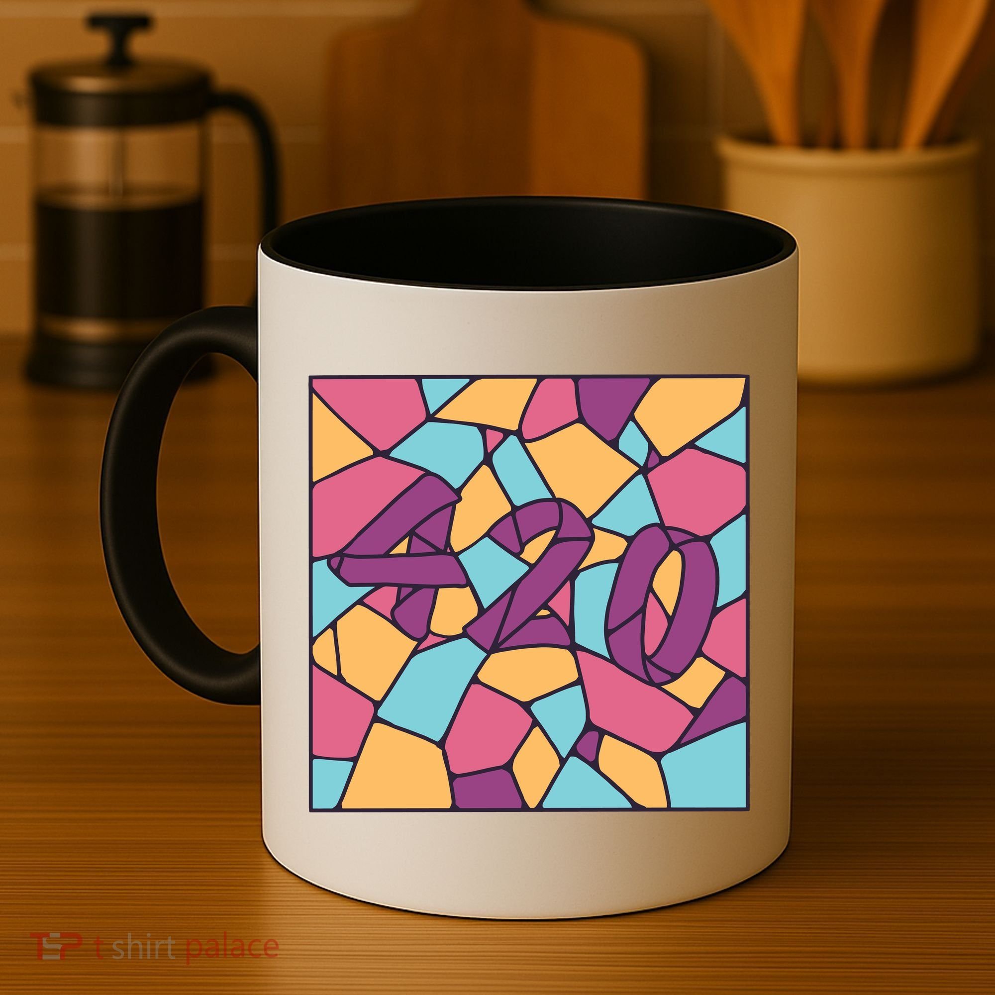 420 Stained Glass Coffee Mug