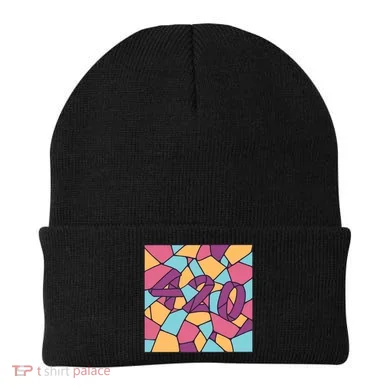 420 Stained Glass Beanie