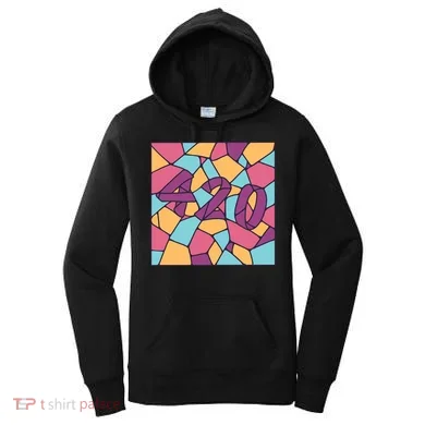 420 Stained Glass Women's Hoodie