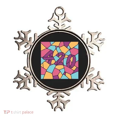 420 Stained Glass Ornament