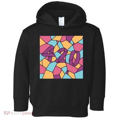 420 Stained Glass Toddler Hoodie