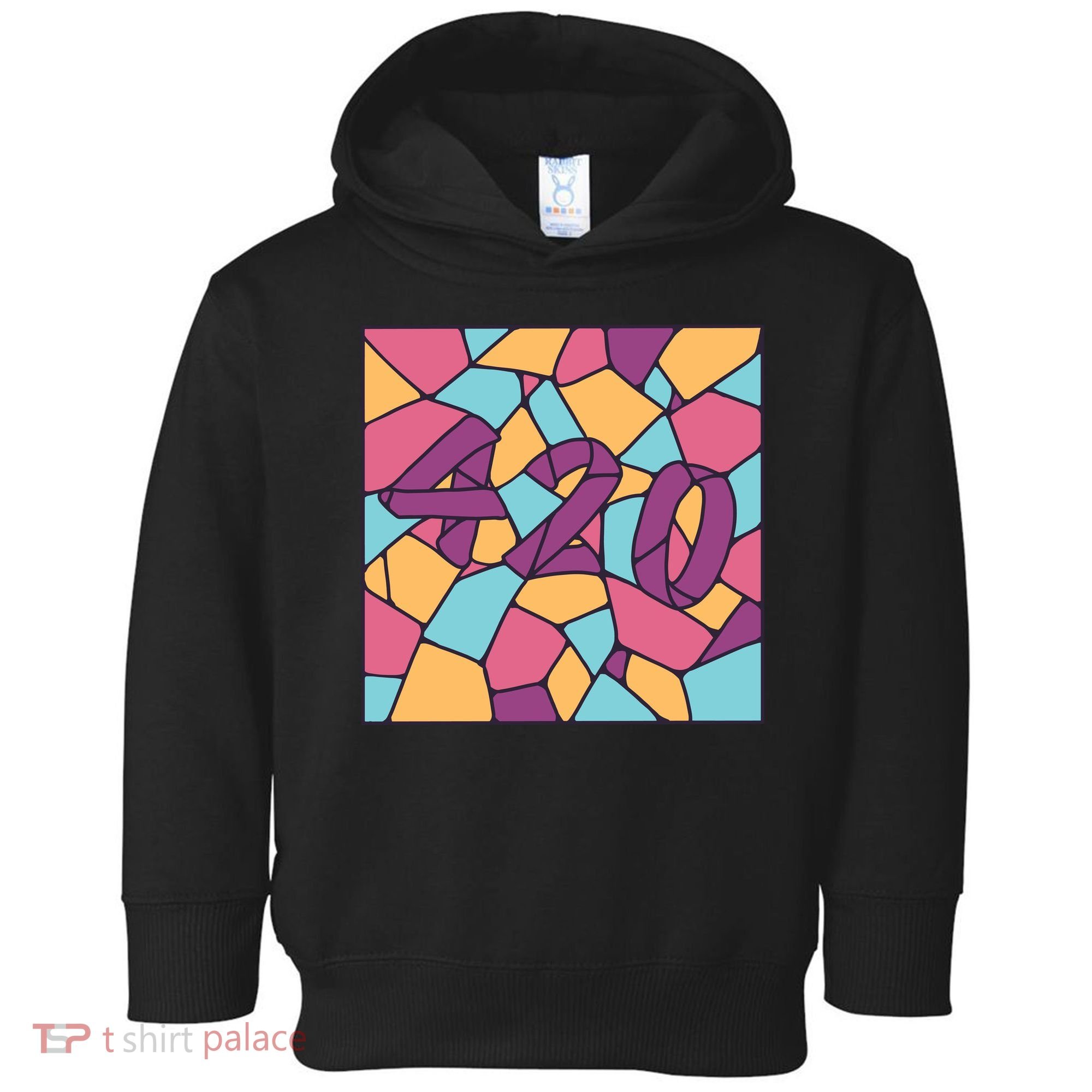 420 Stained Glass Toddler Hoodie