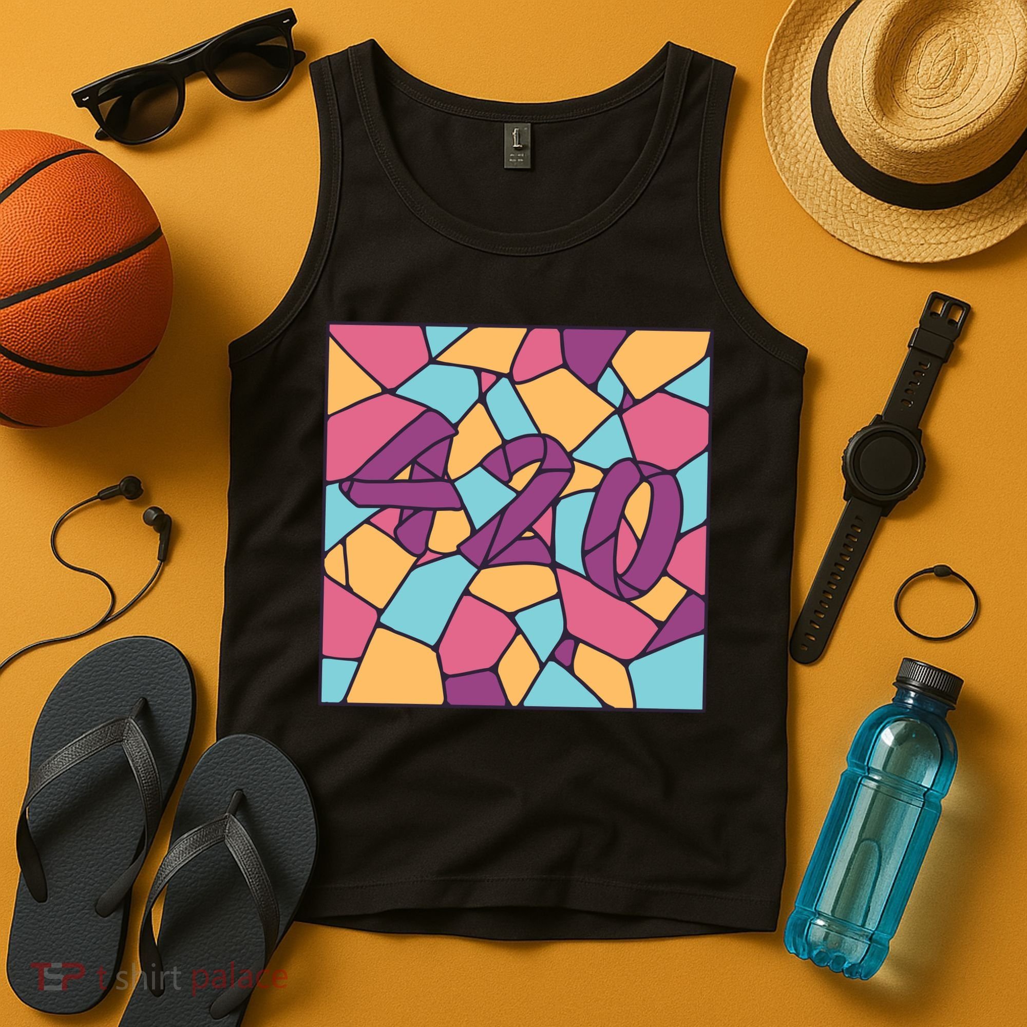 420 Stained Glass Tank Top