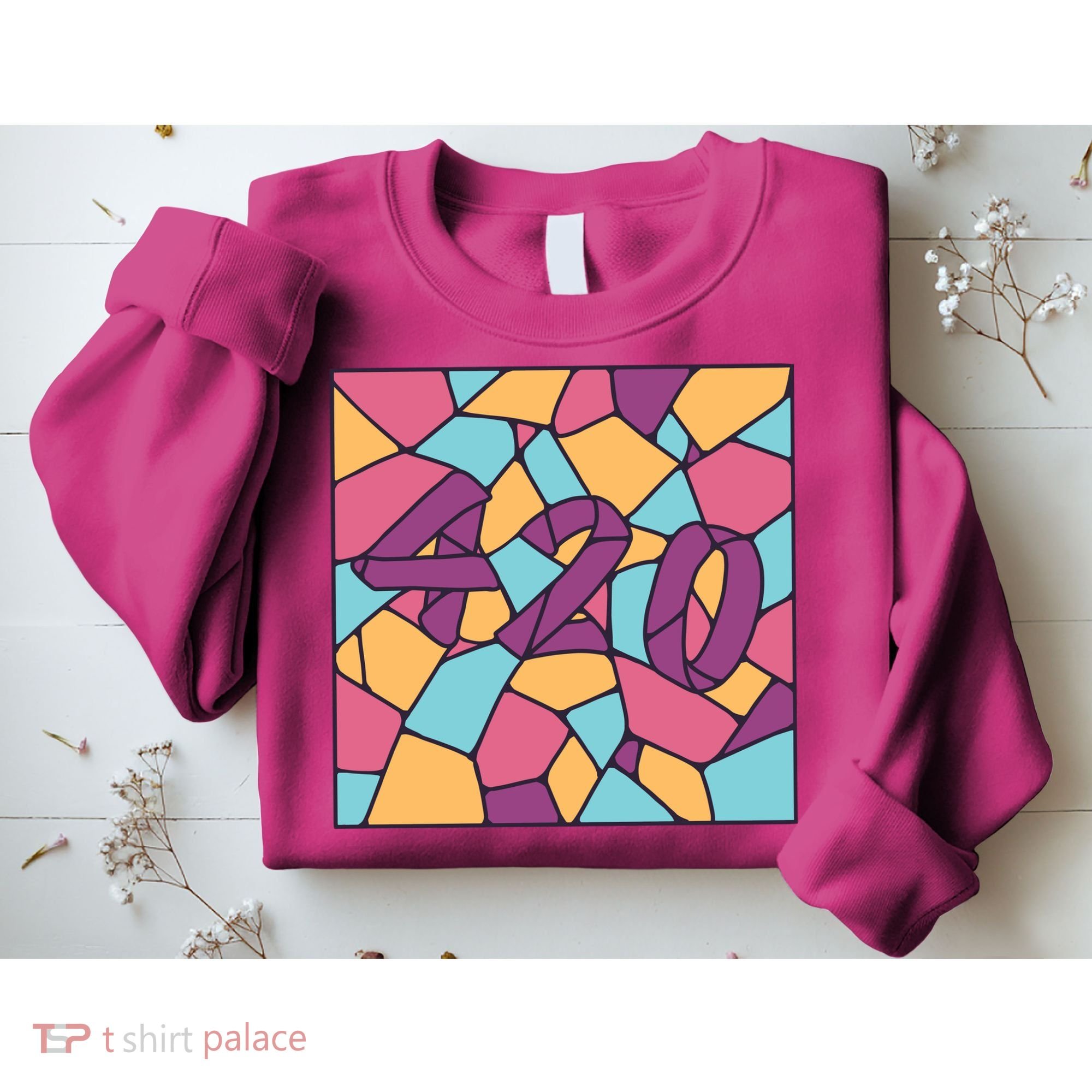 420 Stained Glass Sweatshirt