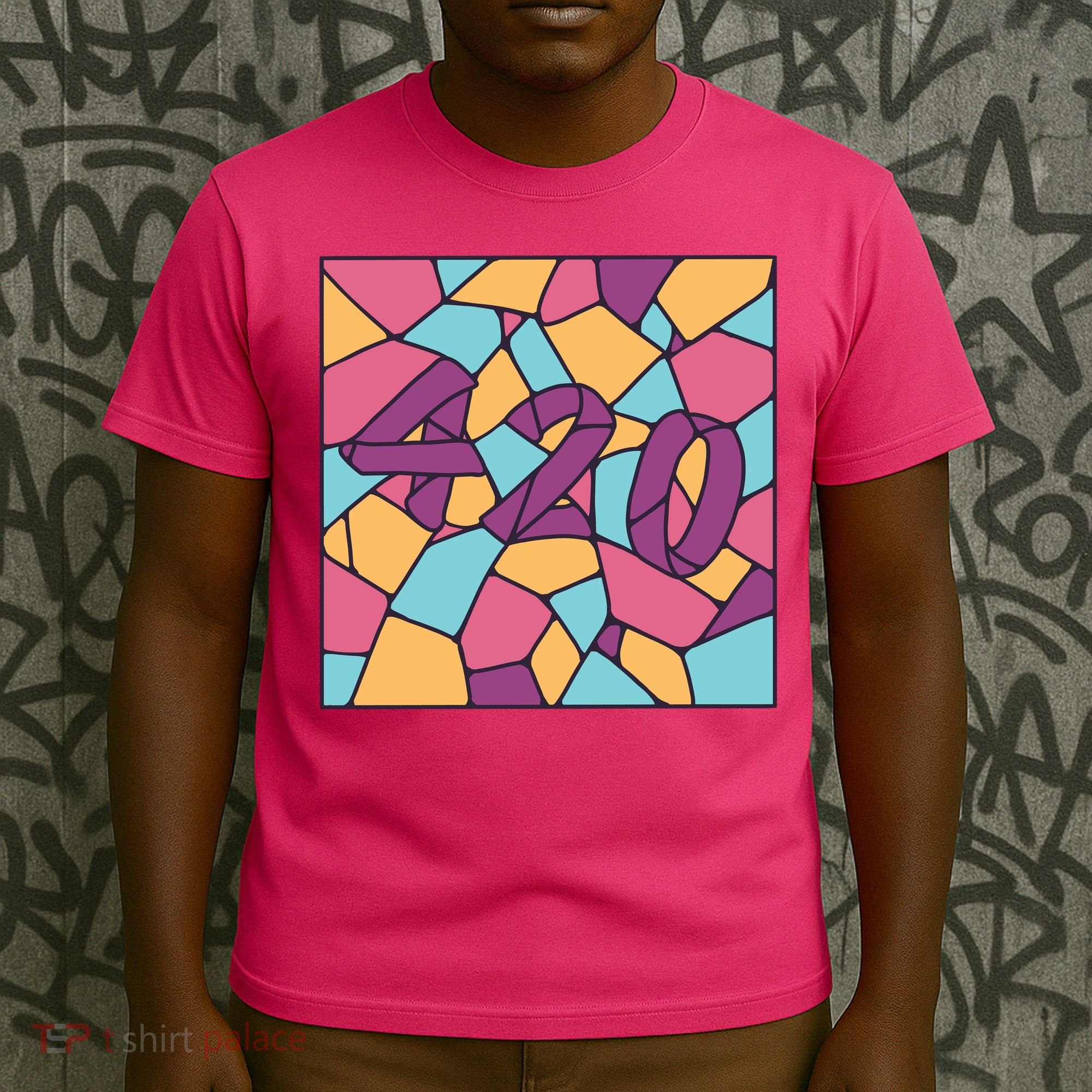 420 Stained Glass T-Shirt