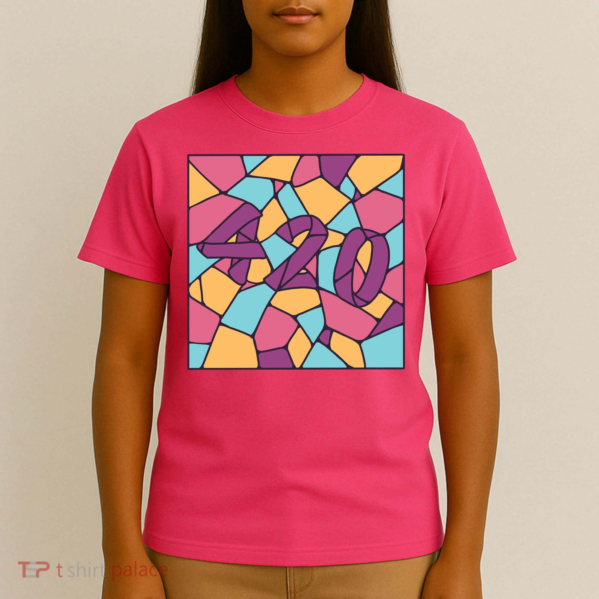 420 Stained Glass T-Shirt