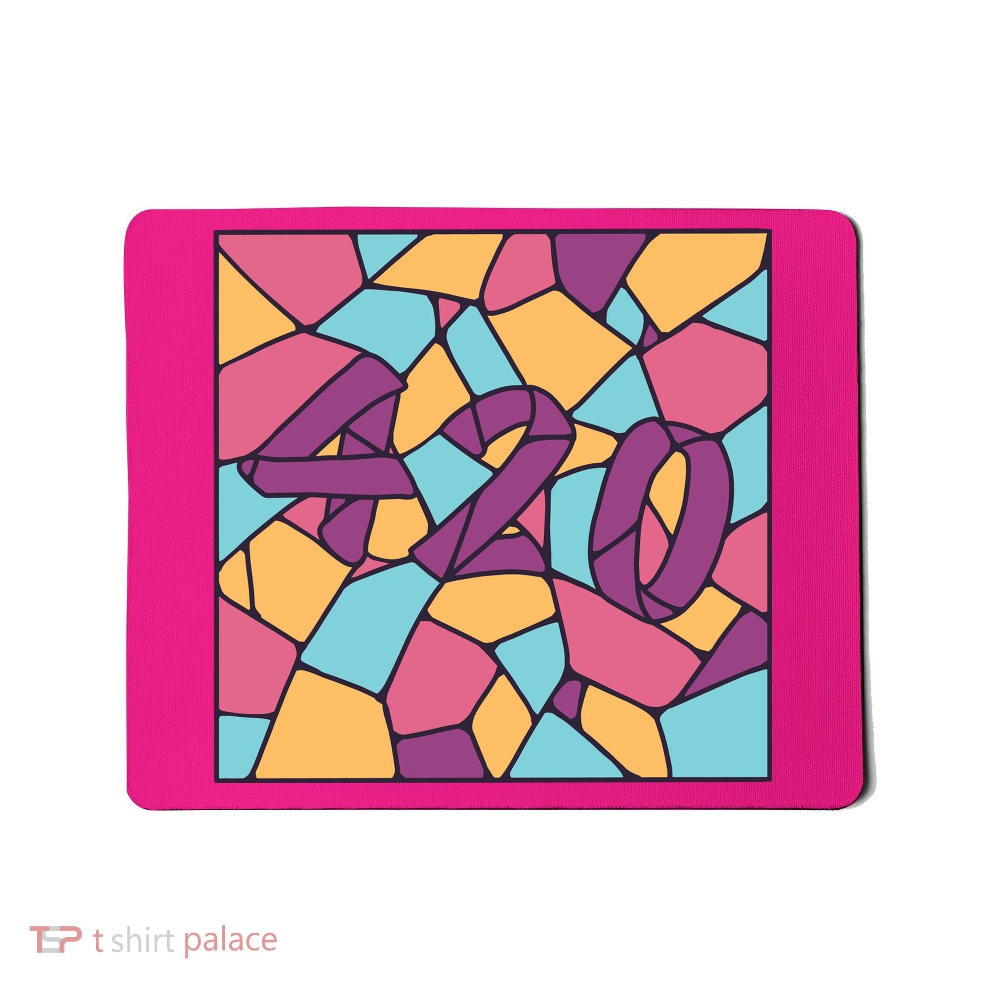 420 Stained Glass Mousepad
