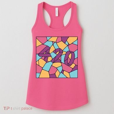 420 Stained Glass Women's Tank Top