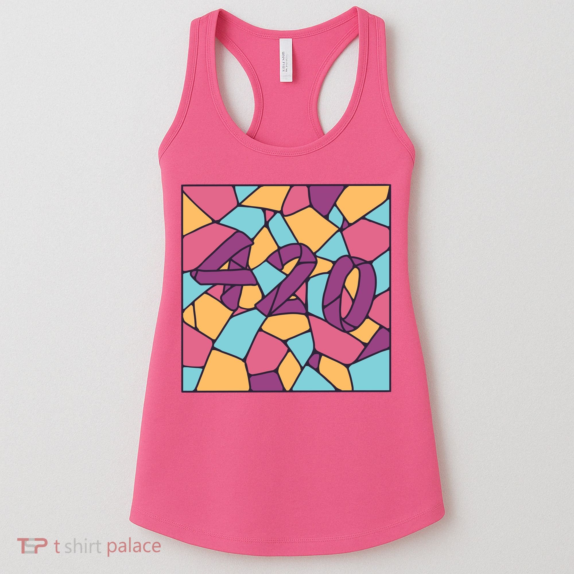420 Stained Glass Women's Tank Top