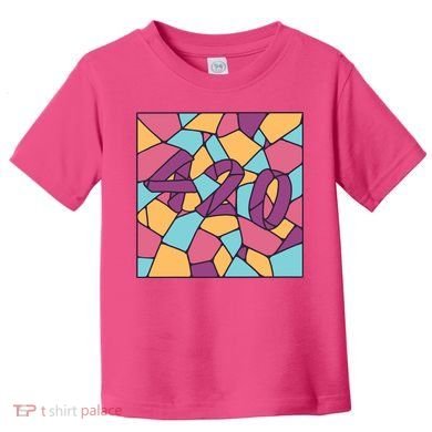 420 Stained Glass Toddler T-Shirt
