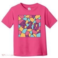 420 Stained Glass Toddler T-Shirt thumb 0