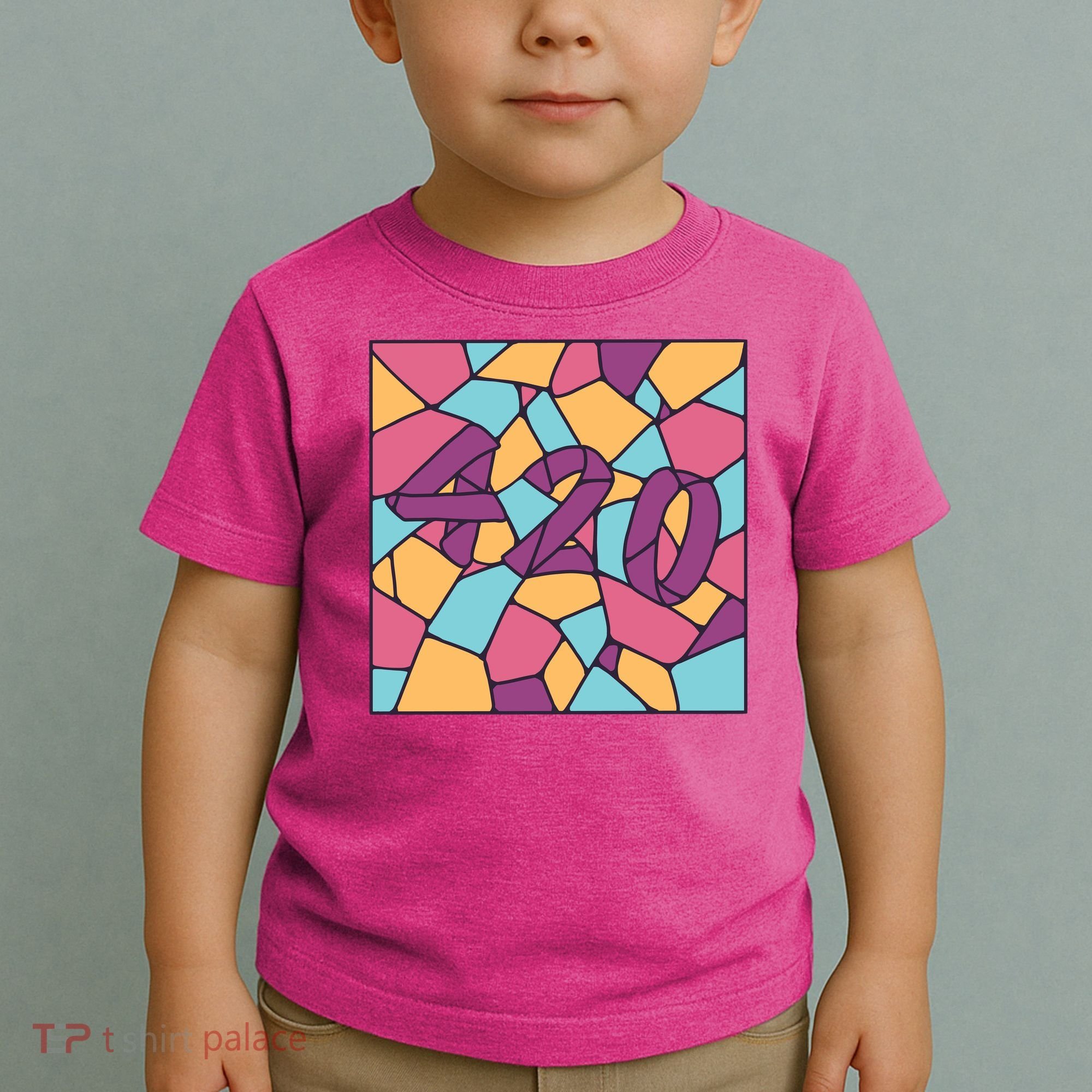 420 Stained Glass Toddler T-Shirt