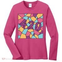 420 Stained Glass Women's Long Sleeve Shirt thumb 0