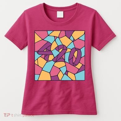 420 Stained Glass Women's T-Shirt