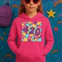 420 Stained Glass Kids Hoodie thumb 3