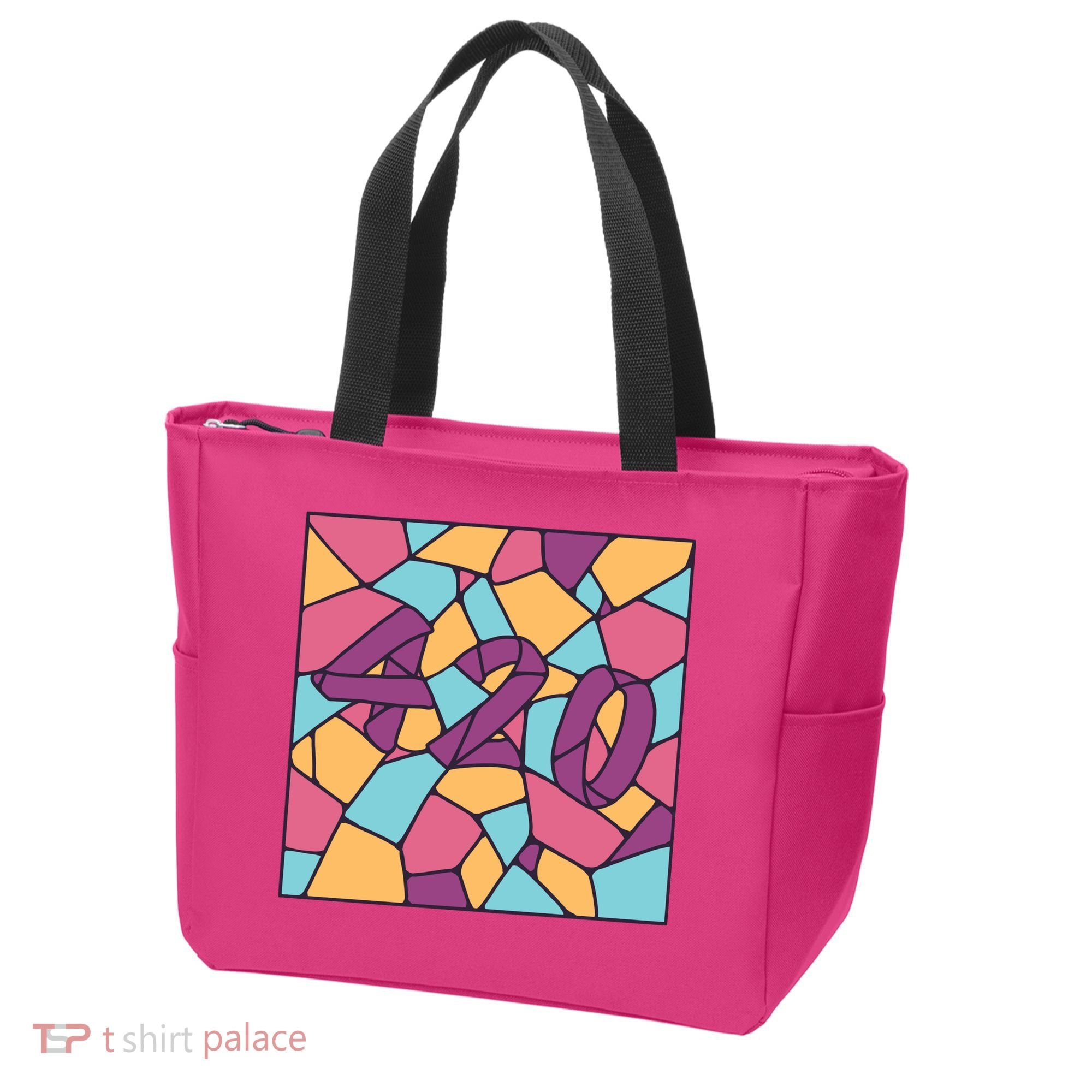 420 Stained Glass Tote Bag