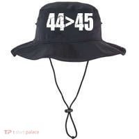 44 > 45 44th President is Greater Than The 45th  Bucket Hat thumb 0