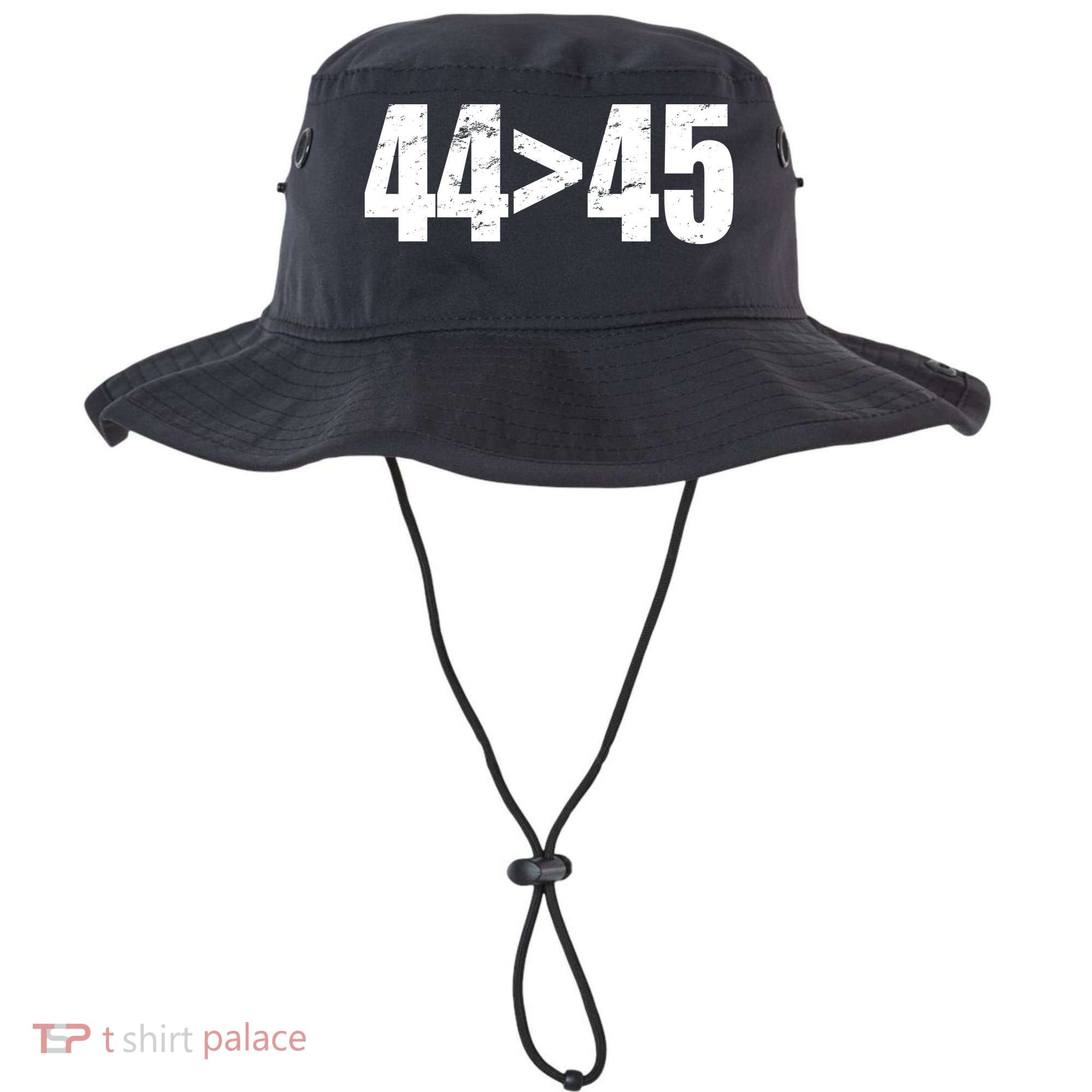 44 > 45 44th President is Greater Than The 45th  Bucket Hat