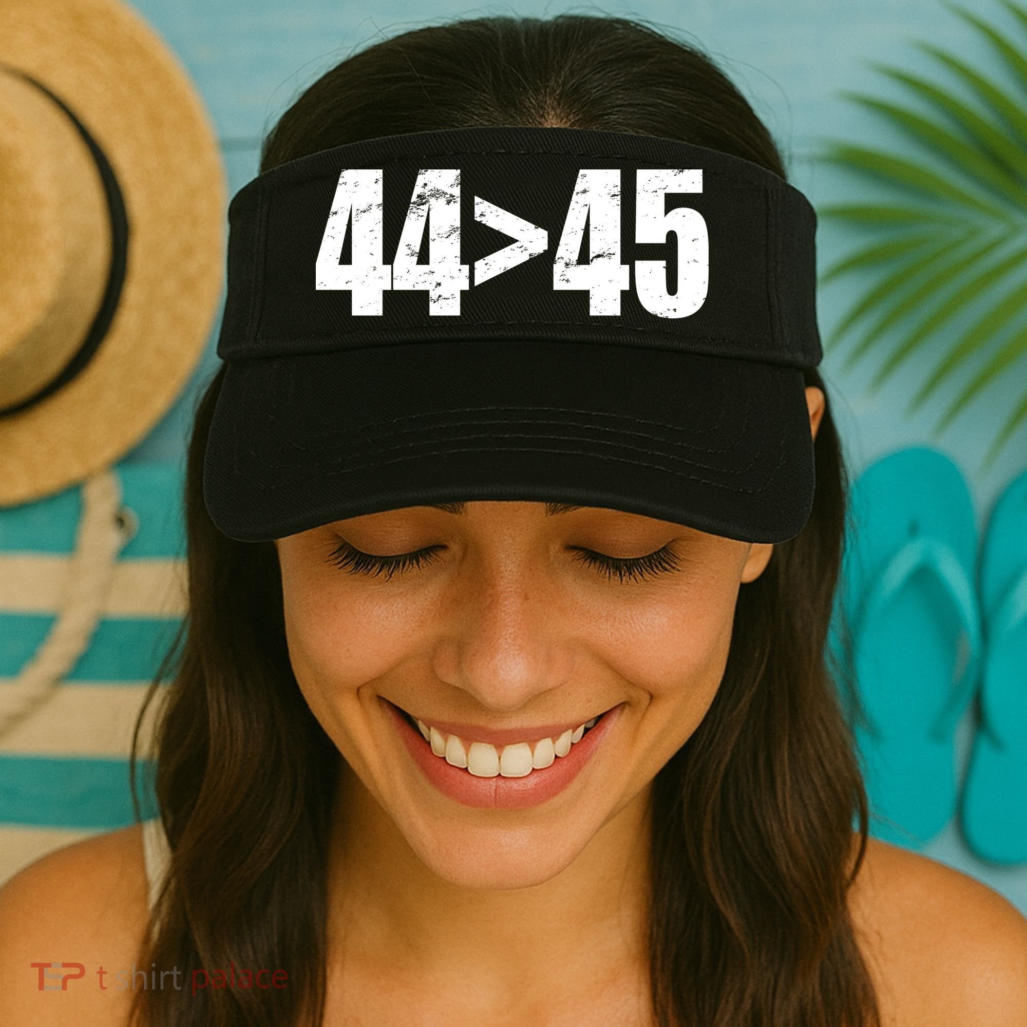 44 > 45 44th President is Greater Than The 45th  Visor