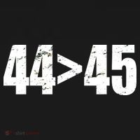 44 > 45 44th President is Greater Than The 45th  Women's Long Sleeve Shirt thumb 2