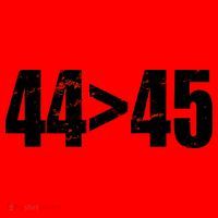 44 > 45 44th President is Greater Than The 45th  Santa Hat thumb 1