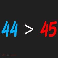 44 > 45 Red White Blue 44th President is Greater Than 45 Tumbler thumb 3
