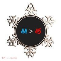 44 > 45 Red White Blue 44th President is Greater Than 45 Ornament thumb 0