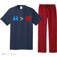 44 > 45 Red White Blue 44th President is Greater Than 45 Pajama Set thumb 0
